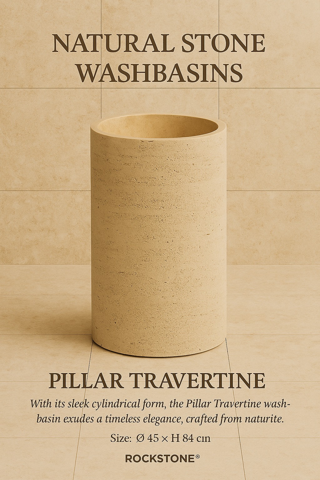 Pillar Travertine